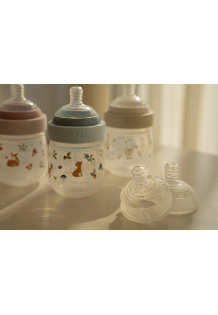 Dojčenské fľaše 165 ml + 240 ml + 2 cumlíky Forest Friends