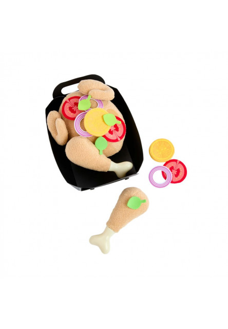 Creative Play Pečené kura v pekáči na suchý zips