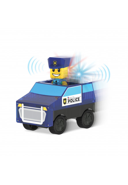 Magnetická stavebnica Police Station 35 dielov