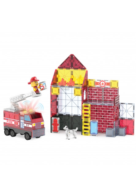 Magnetická stavebnica Fire Station 50 dielov