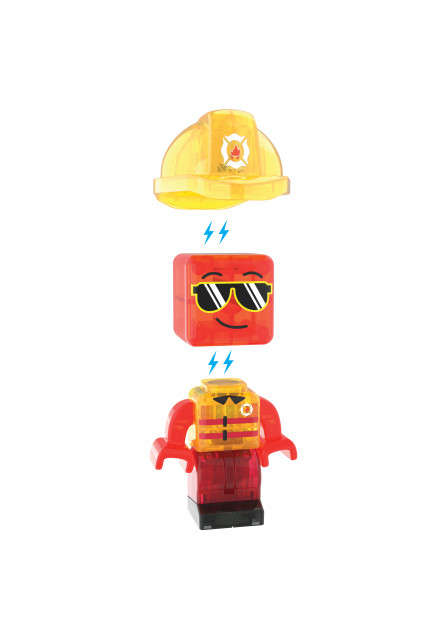 Magnetická stavebnica Fire Rescue 27 dielov