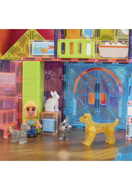 Magnetická stavebnica Pet Playhouse 50 dielov