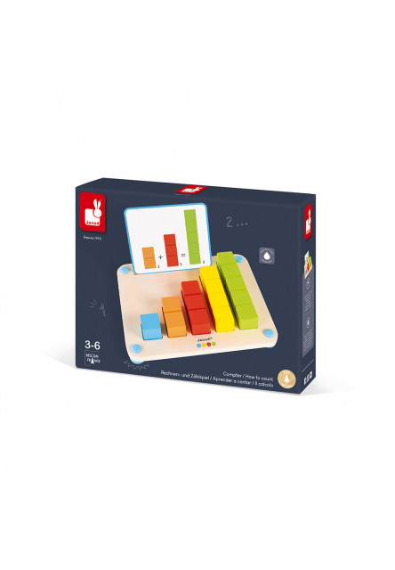Počítanie s predlohami séria Montessori