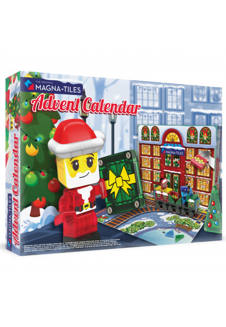 Magnetická stavebnica Adventný kalendár 34 dielov