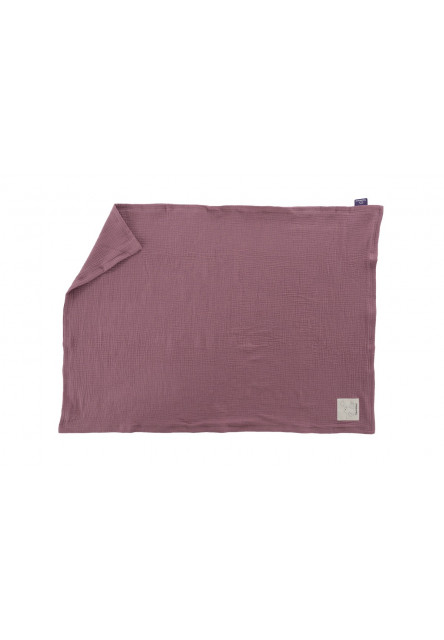 Mušelínová deka 100 x 75 cm Pflaume