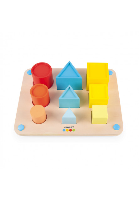 učíme sa tvary farby veľkosti séria Montessori