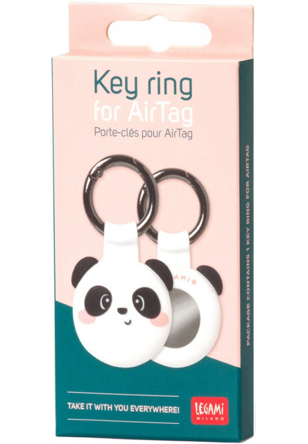 Kľúčenka a puzdro na Airtag Legami Key Ring For Airtag - Panda