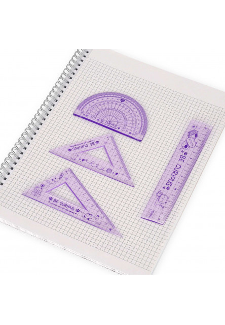 Set pravítok Legami Geometry Set - You Rule! - Kitty