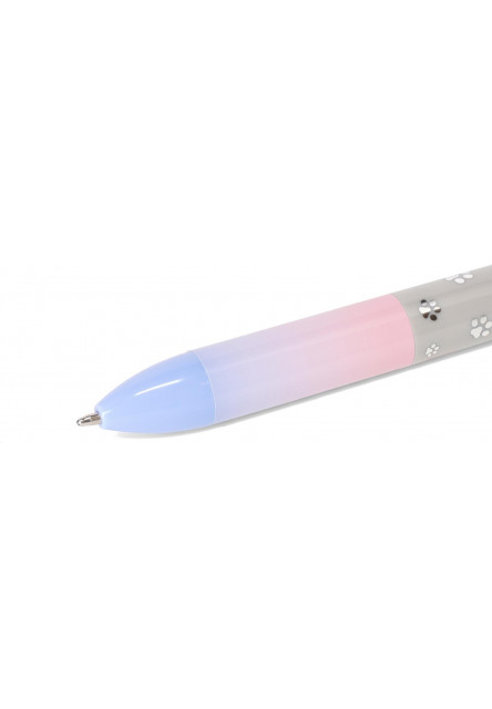 Dvojfarebná prepisovačka Legami Two-Colour Ballpoint Pen - Click&Clack - Kitty
