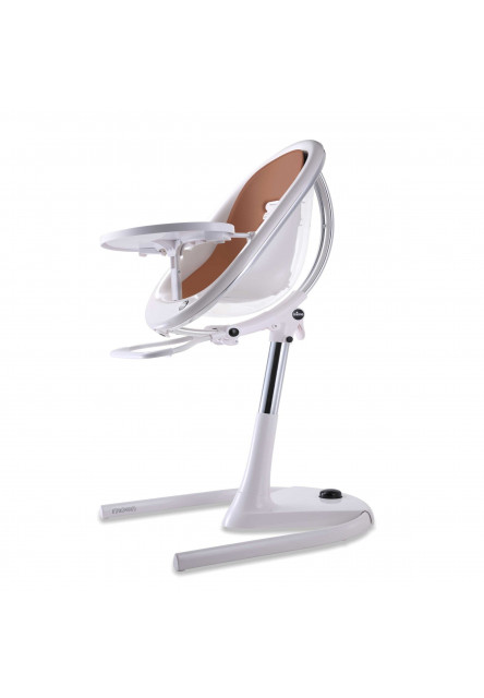 Židlička Moon White / Camel