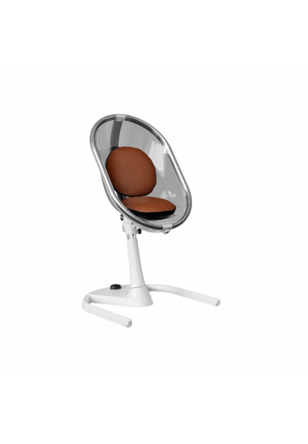 Židlička Moon White / Camel