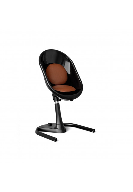 Židlička Moon Black / Camel