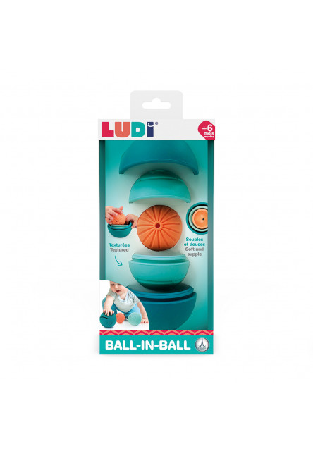 Loptičky silikónové Ball in Ball