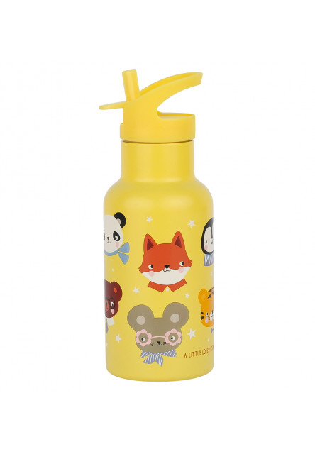 antikorová fľaša na pitie, 350 ml - zvierací kamaráti
