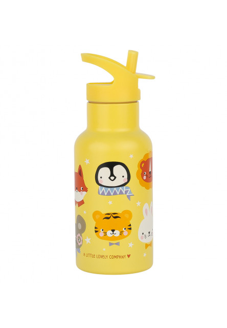 antikorová fľaša na pitie, 350 ml - zvierací kamaráti