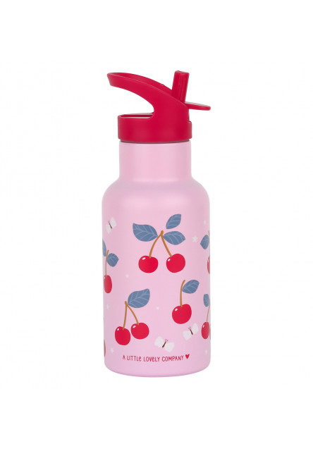 antikorová fľaša na pitie, 350 ml - čerešne