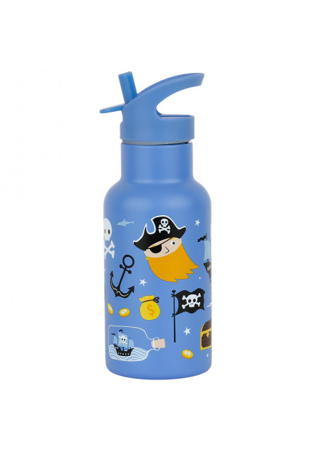 antikorová fľaša na pitie, 350 ml - piráti