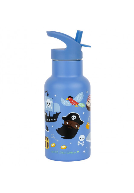 antikorová fľaša na pitie, 350 ml - piráti