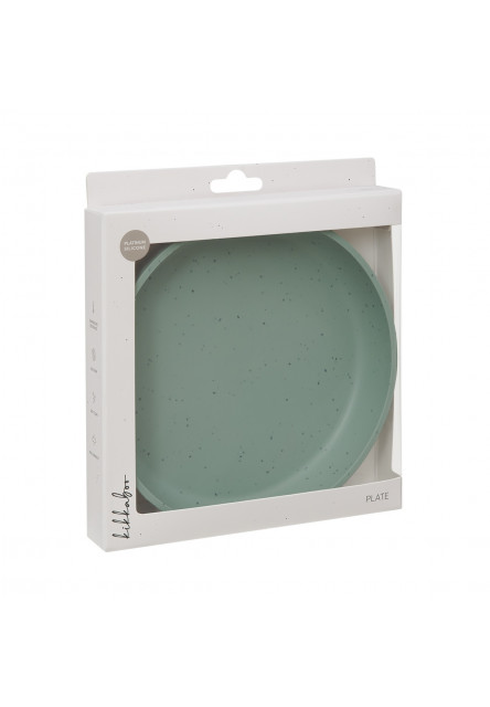 Talíř Platinum Silicone Sage