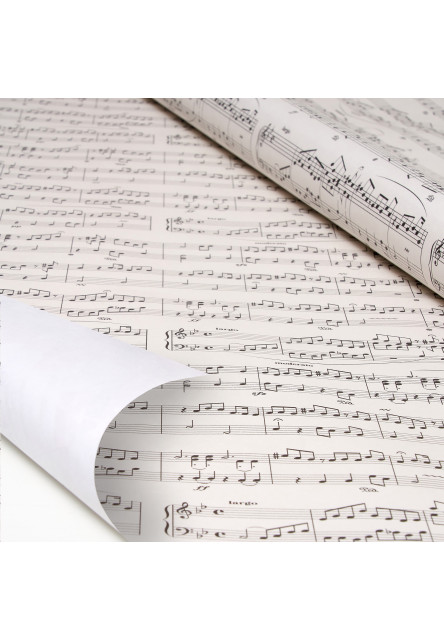 Baliaci papier Legami Wrapping Paper - Musical Note