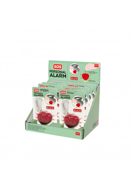 Osobný alarm Legami Personal Safety Alarm W/ Light - Sos Personal Alarm - Heart