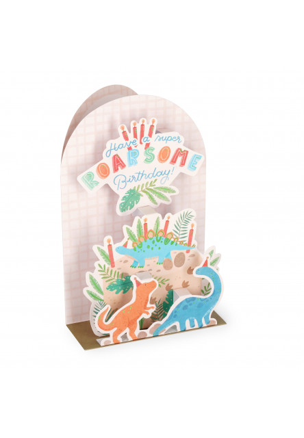 Darčekové prianie Legami Pop-Up Card - Pop-Up Greeting Card - Birthday Cake
