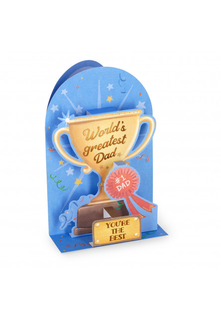 Darčekové prianie Legami Pop-Up Card - Pop-Up Greeting Card - Dad