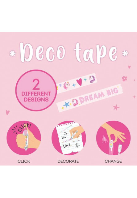 Dekoračná páska v pere Legami Deco Tape - Unicorn