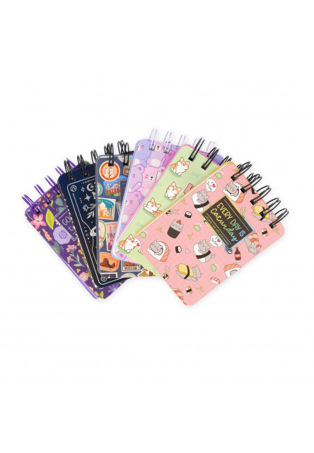 Zápisník Legami Lined Spiral-Bound Notepad - Spiral Notepad - Mini - Teddy Bear