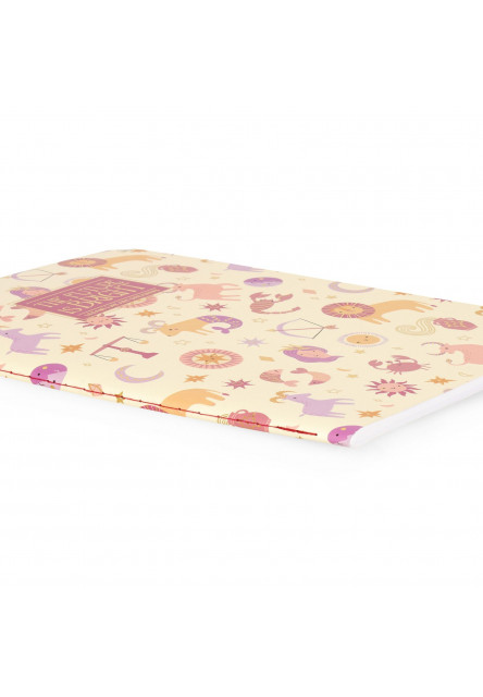 Zápisník Legami Lined Notebook - Quaderno - Large - Zodiac