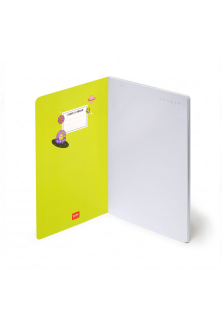 Zápisník Legami Plain Notebook - Quaderno - Medium - Space