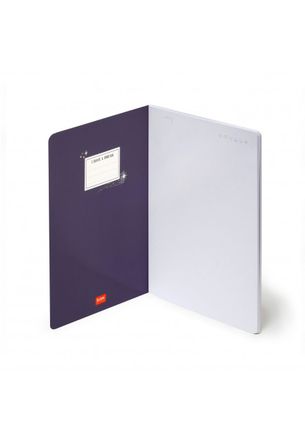 Zápisník Legami Plain Notebook - Quaderno - Medium - Stars