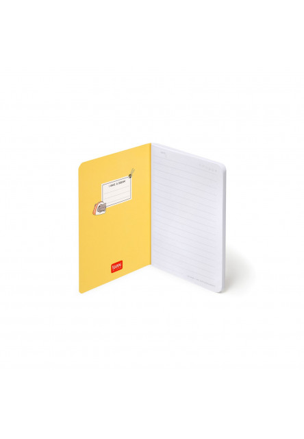 Zápisník Legami Lined Notebook - Quaderno - Small - Sushi Cat