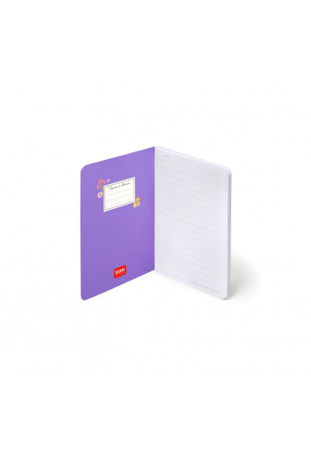 Zápisník Legami Lined Notebook - Quaderno - Small - Flowers