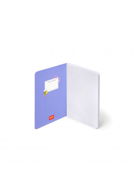 Zápisník Legami Lined Notebook - Quaderno - Small - Bee