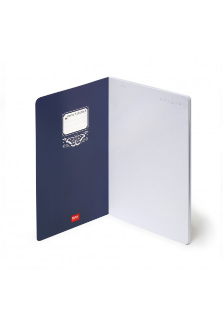 Zápisník Legami Plain Notebook - Quaderno - Medium - Moth
