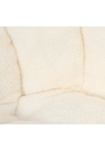 Kreslo detské plyšové Soft White