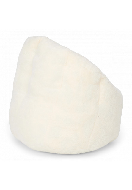 Kreslo detské plyšové Soft White