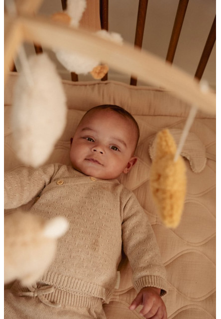Hudební kolotoč dřevěný Newborn Naturals
