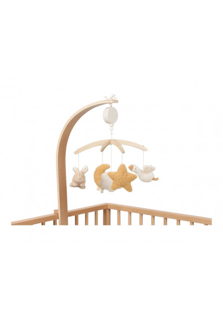 Hudební kolotoč dřevěný Newborn Naturals