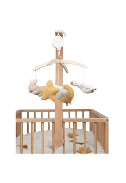 Hudební kolotoč dřevěný Newborn Naturals