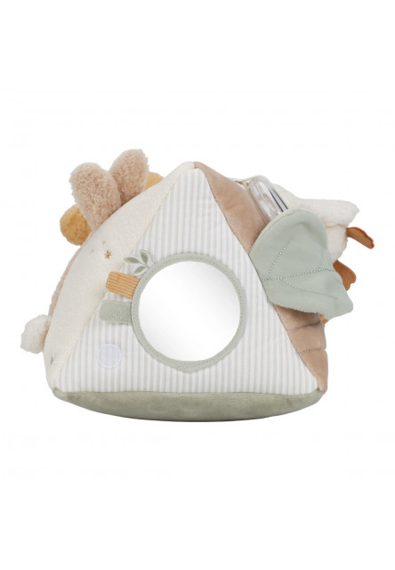 Polštářek trojhranný s aktivitami Newborn Naturals