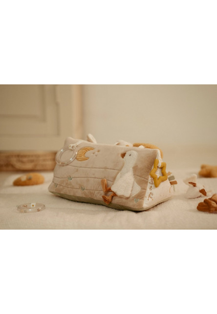 Polštářek trojhranný s aktivitami Newborn Naturals