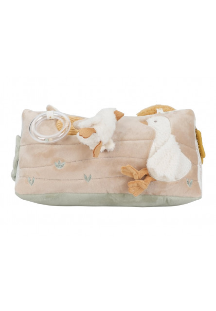 Polštářek trojhranný s aktivitami Newborn Naturals