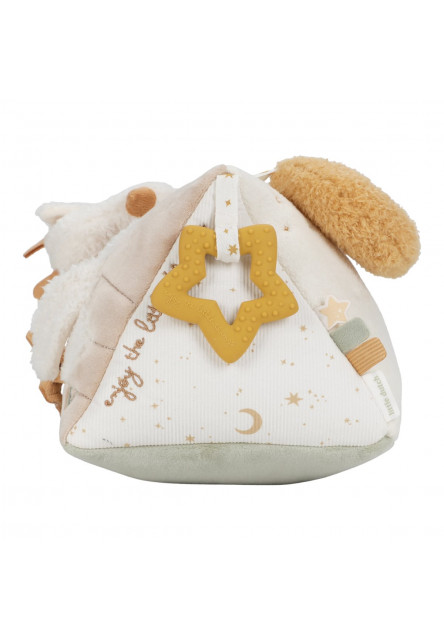 Polštářek trojhranný s aktivitami Newborn Naturals