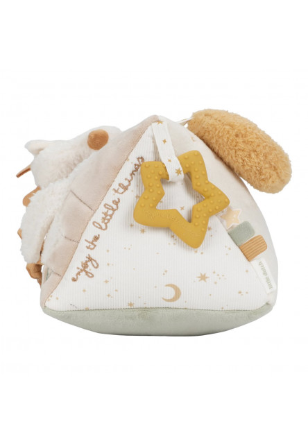 Polštářek trojhranný s aktivitami Newborn Naturals