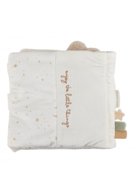 Textilní knížka s aktivitami Newborn Naturals