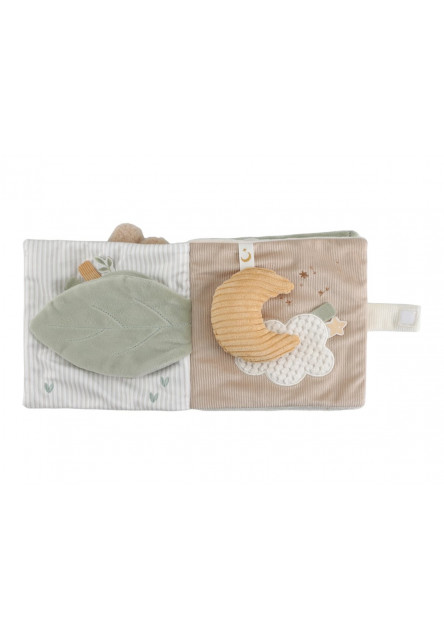 Textilní knížka s aktivitami Newborn Naturals