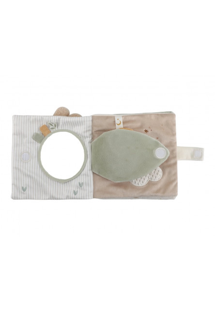 Textilní knížka s aktivitami Newborn Naturals