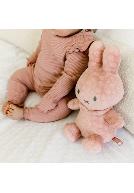 Králiček Miffy Pink Flower 20 cm